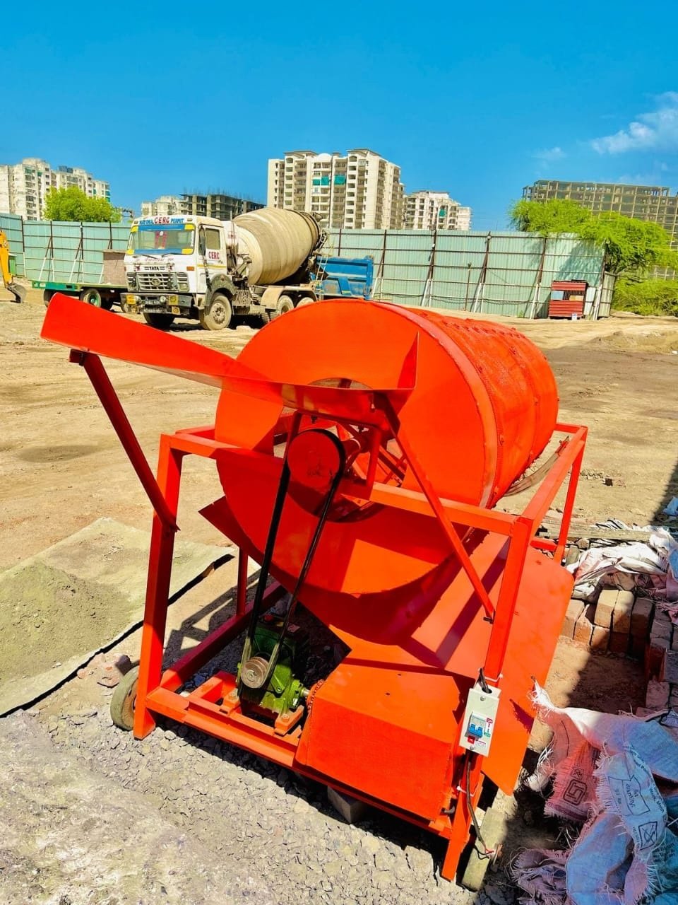 Rotatory Sand Screening Machine – 1 TPH - Product image