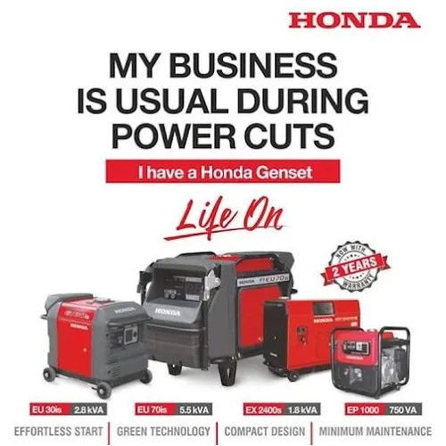Honda Portable Generator EX2400SN - Product image