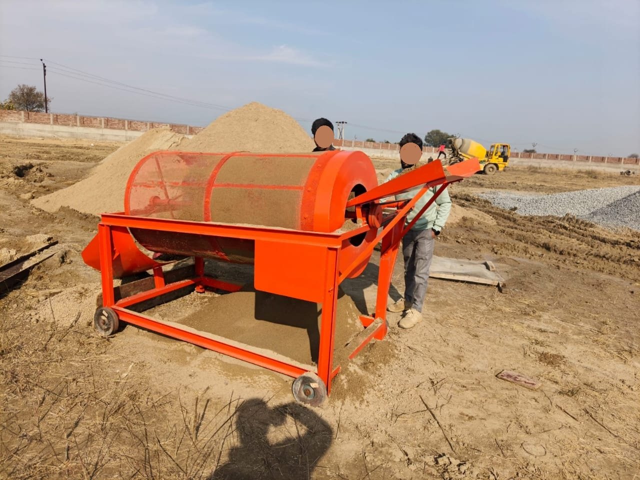 Rotatory Sand Screening Machine – 1 TPH - Product image