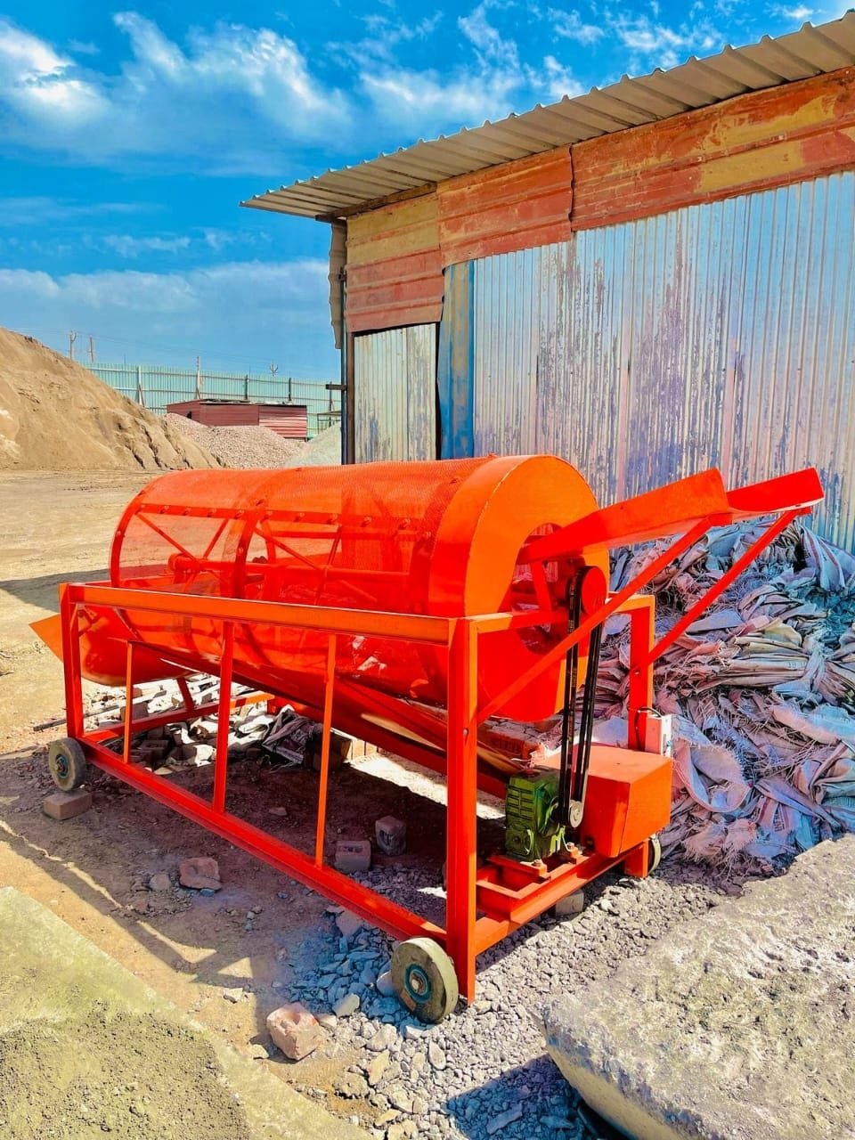 Rotatory Sand Screening Machine – 1 TPH - Product image